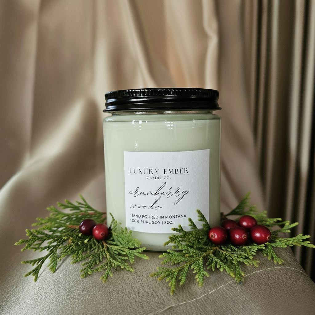 Cranberry Woods Soy Candle