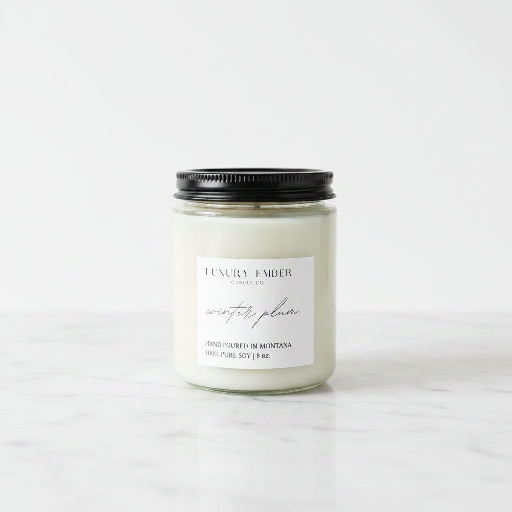Winter Plum Soy Candle
