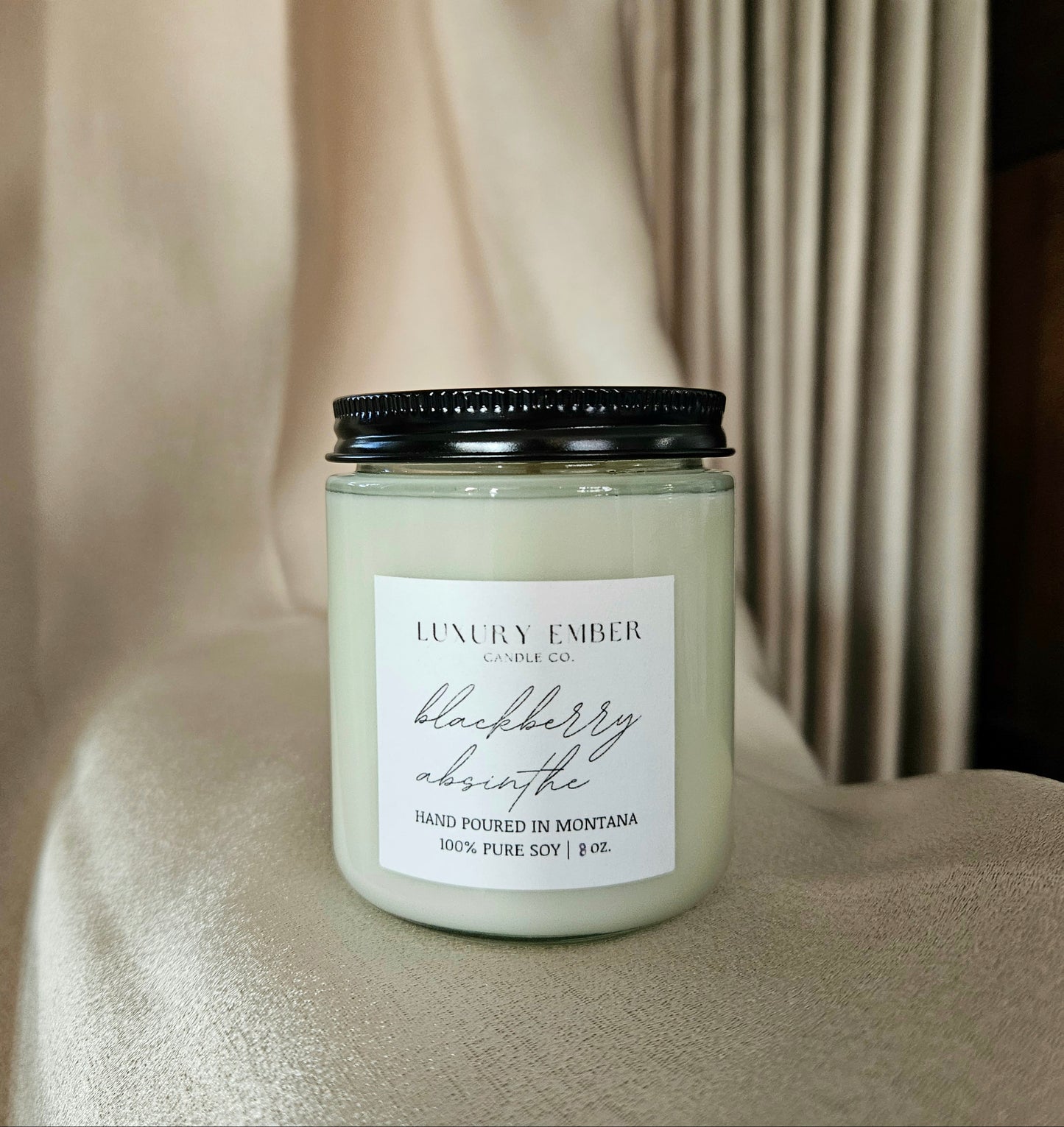 Blackberry Absinthe Soy Candle