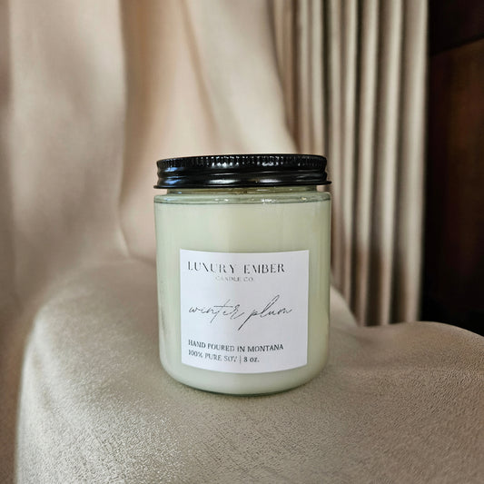 Winter Plum Soy Candle
